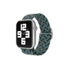 Mey İthalat®   Watch 38mm Star Kordon - Zigzag Mavi-Yeşil