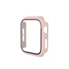 Mey İthalat®   Watch 44mm Camlı Kasa Ekran Koruyucu - Pembe