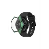 Mey İthalat®  Watch 5 44mm Wall Camlı Kasa Ekran Koruyucu - Koyu Yeşil