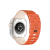 Mey İthalat®   Watch Ultra 49mm Wowen Kordon - Turuncu