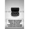 Mey İthalat® Wireless Şarjlı Pembe Akıllı Saat ve Kablosuz Bluetooth Kulaklık Dokunmatik Kontrol