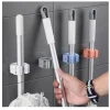 Mey İthalat® Yapışkanlı Pratik Mop Tutucu 4 Adet Beyaz
