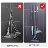 Mey İthalat® Yapışkanlı Pratik Mop Tutucu 4 Adet Beyaz