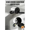 Mey İthalat® Yazılı Mug Kupa Karıştırıcı Özelliği Ve Paslanmaz Çelik