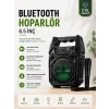 Mey İthalat® Yeni Nesil 6.5 İnç Bluetooth Hoparlör Mikrofonlu Taşınabilir Ses Sistemi