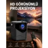 Mey İthalat® Yüksek HD Görünümlü Taşınabilir Projeksiyon Cihazı