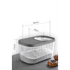 Multi Box Çok Amaçlı Kapaklı Saklama Kabı 7.5 Lt 17,5x32,5x19 cm