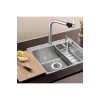 Mutfak Su Lavabo Filtresi Örgü Süzgeç Paslanmaz Çelik 7.5 cm Çap