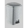 Rattan Star Pedallı Çöp Kovası 35  Lt. Royaleks-E249