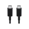 Siyah Type-c To Type-c 1 Metre Hızlı Şarj ve Data Kablosu