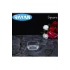Square Tekli Kare Cam Kahvaltılık Kase Royaleks-81485