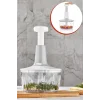 Yakut Üstten Basmalı El Rondo Blender Çelik Bıcaklı Beyaz