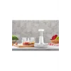 Yakut Üstten Basmalı El Rondo Blender Çelik Bıcaklı Beyaz