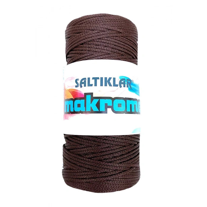 1 Adet Polyester Makrome İpi 2070 Kahve 100 gr