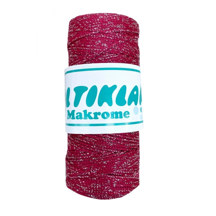1 Adet Polyester Simli Makrome İpi SG-1845