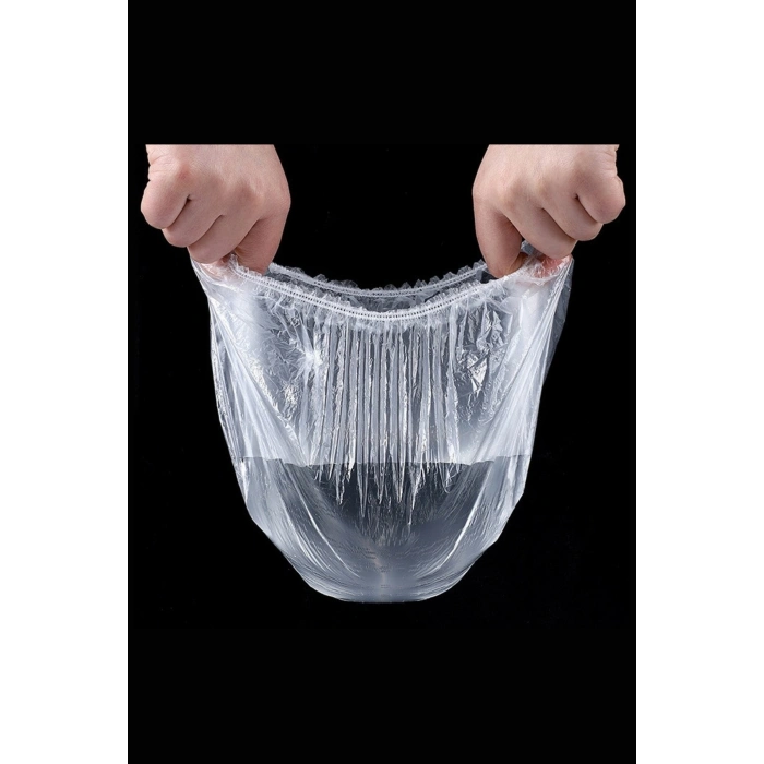 200 Adet Tazelik Koruyucu Tabak Tencere Gıda Bonesi  Çok Amaçlı Pratik Kapak Tencere Bonesi