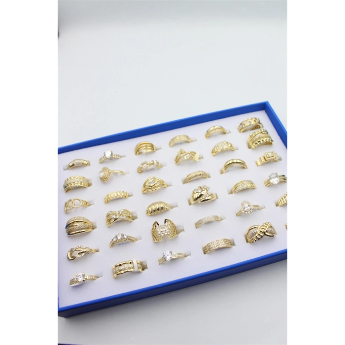 36lı Xuping Yüzük Seti - Altın