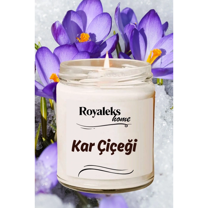 4 Adet Doğal Özel Seri Kokulu Dekoratif Kavanoz Mum 4X210 cc - Bahar Seti - RYL