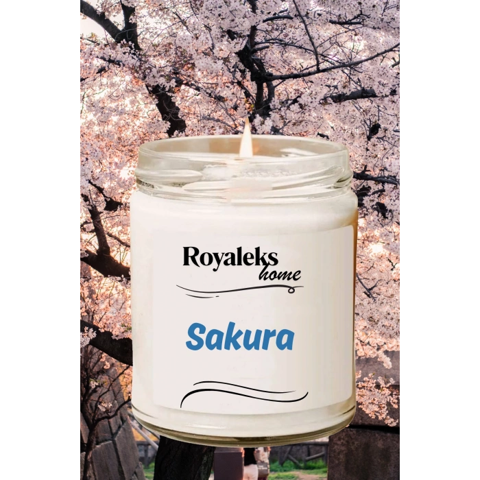 4 Adet Doğal Özel Seri Kokulu Dekoratif Kavanoz Mum 4X210 cc - Çiçek Seti - RYL