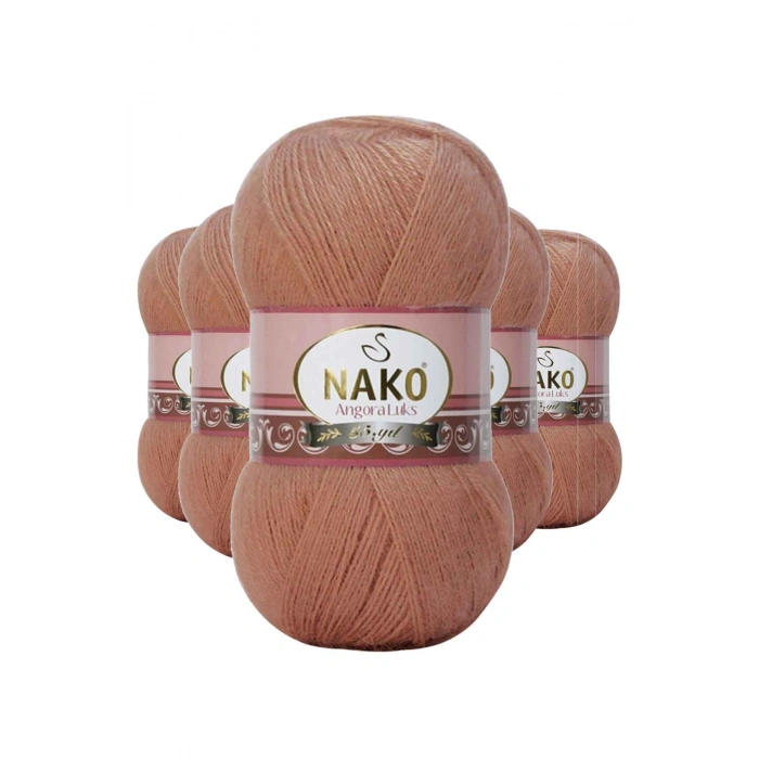 5 Adet Angora Lüks El Örgü İpi  12895