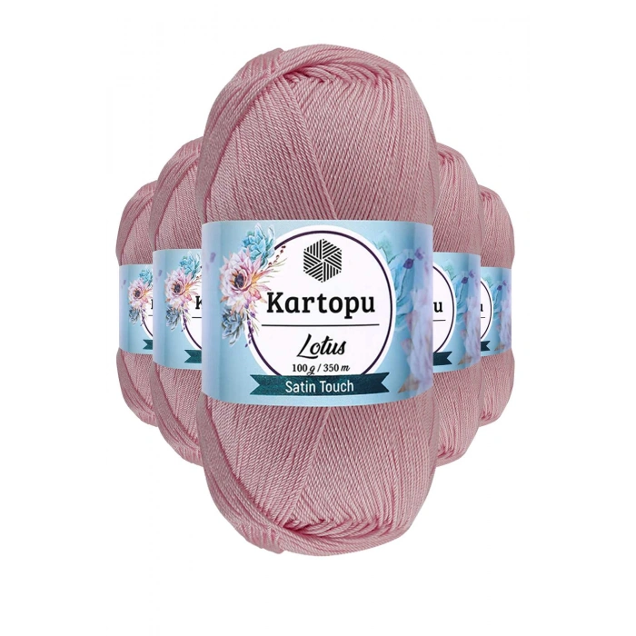 5 Adet Lotus Bikini Büstiyer Bluz Örgü İpi  K768 Açık Pembe