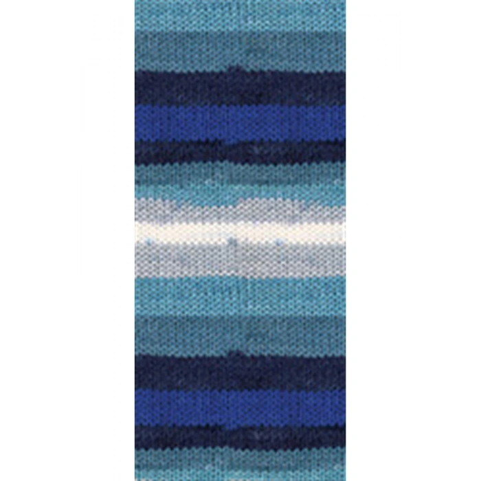 5 Adet Vega Stripe Premium Akrilik El Örgü İpi Yünü No: 82423