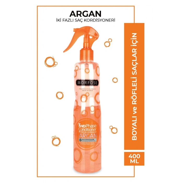 Argan Çift Fazlı Kondisyoner Fön Suyu 400 ML  - mrfs