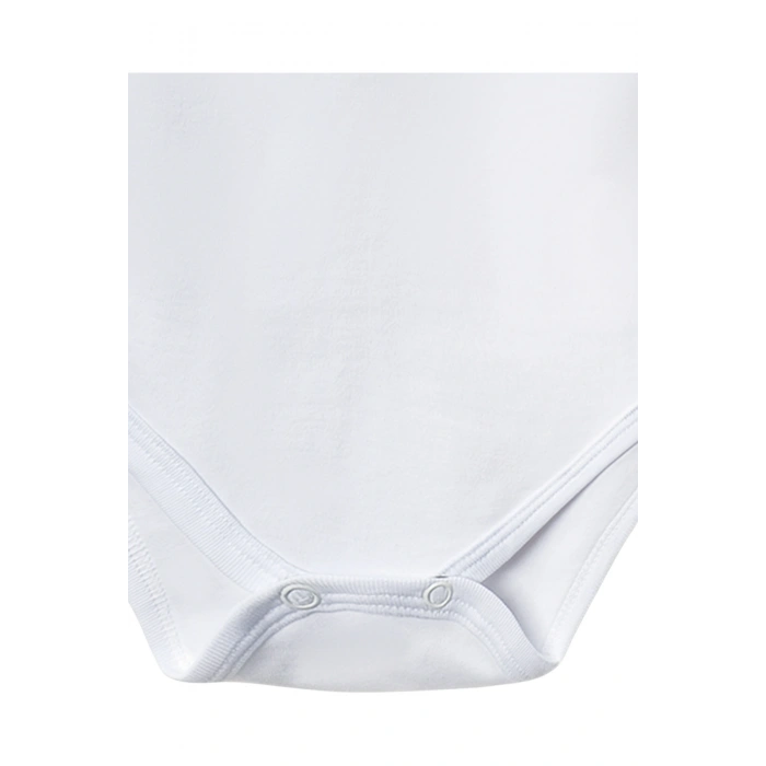 Beyaz Yarım Kol Body Zıbın 7-12 YAŞ Çocuklar İçin (1 ADET) Alttan Çıtçıtlı Özel Gereksinimli