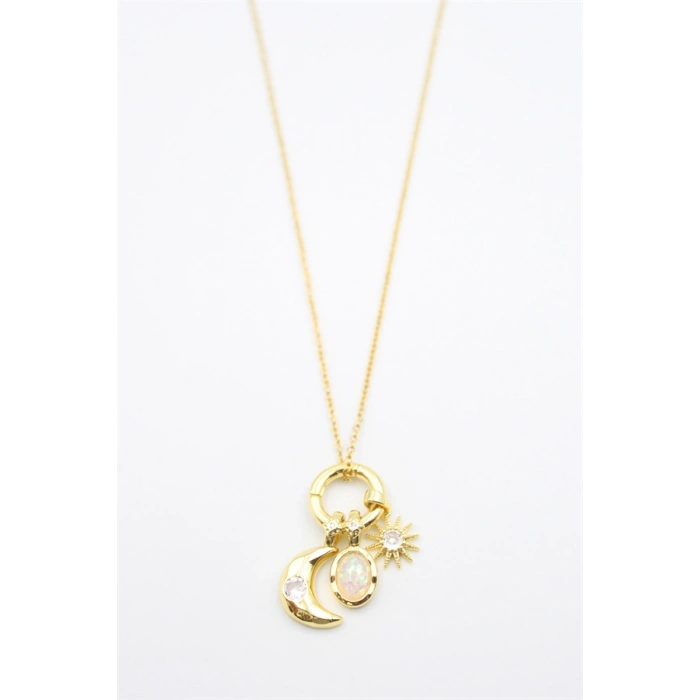 Charm Kolye - Altın