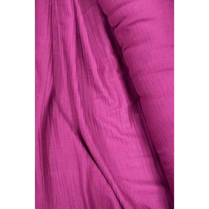 Çok Amaçlı Müslin Pamuklu Bebek Örtü ve Battaniye Kumaşı Müslin Bez Bordo 23