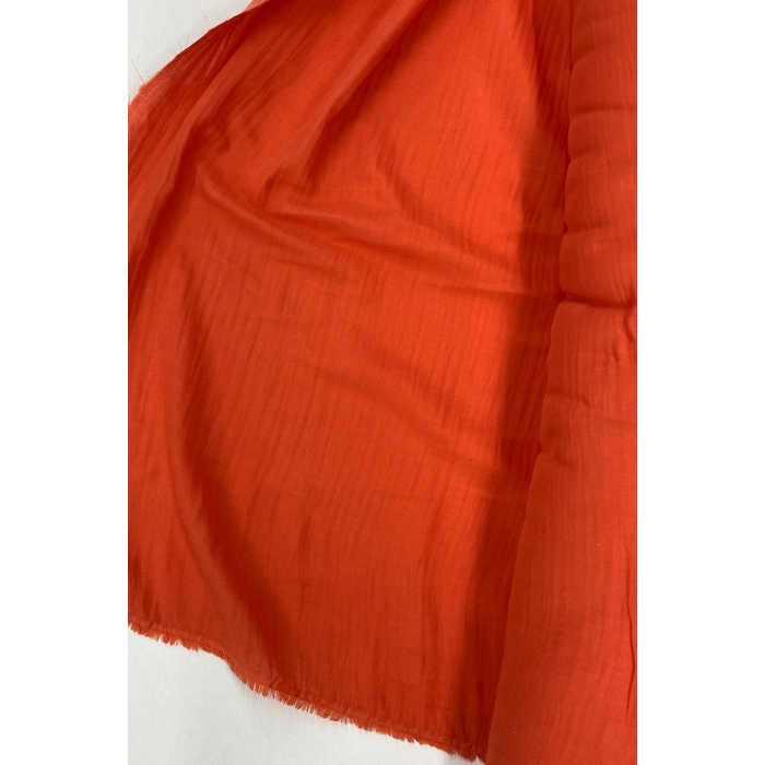 Çok Amaçlı Müslin Pamuklu Bebek Örtü ve Battaniye Kumaşı Müslin Bez Mercan 38