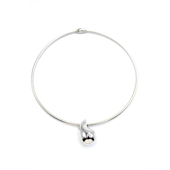 Damla Kolye - Gümüş