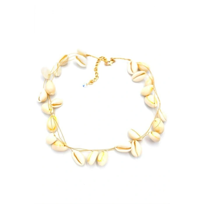 Deniz Kabuğu Kolye - Beyaz