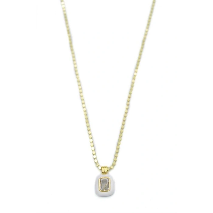 Ezme Zincir Kolye - 60 cm - Altın