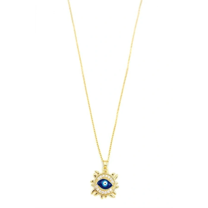 Güneş Kolye - Altın