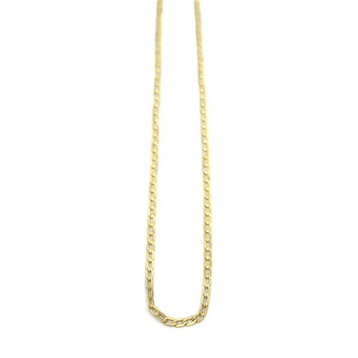 Halka Zincir Kolye - 14K Altın