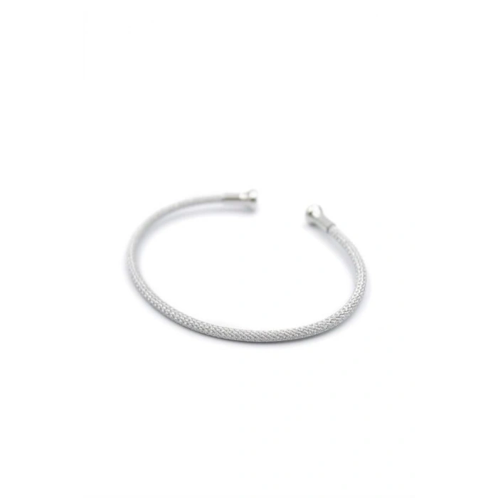 Hasır Pndr Bileklik - Gümüş