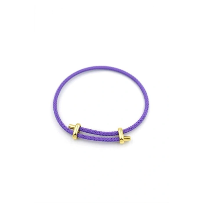 İp Bileklik - Mor