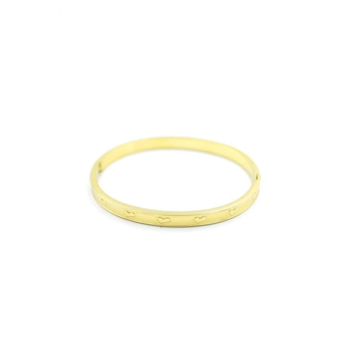 Kalp Bilezik - Altın