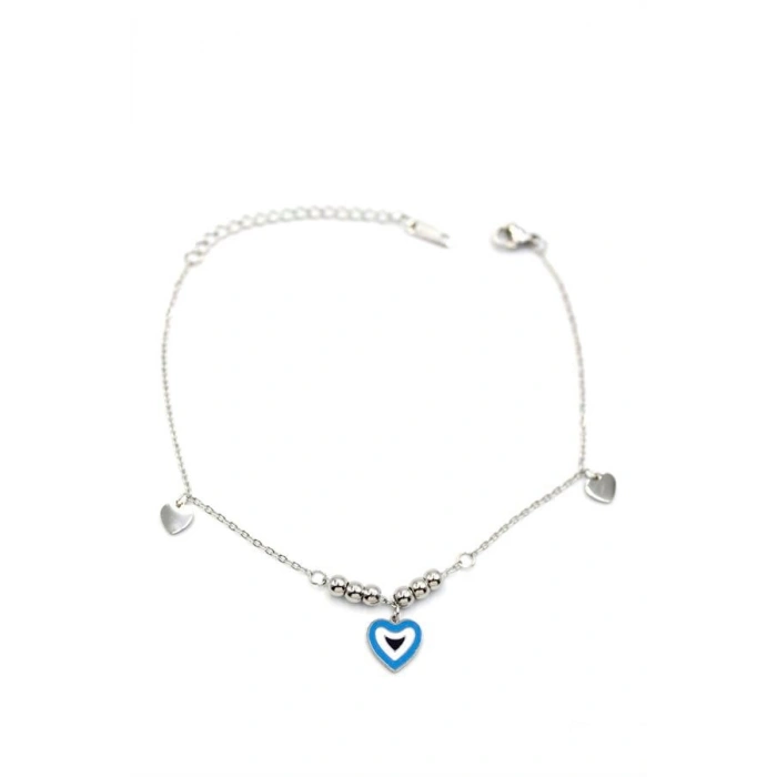 Kalp Halhal - Gümüş