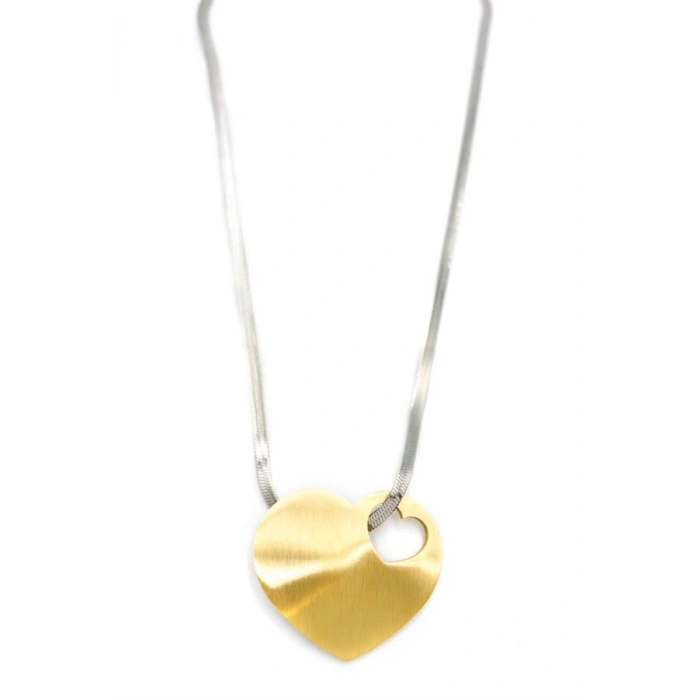 Kalp Kolye - Altın