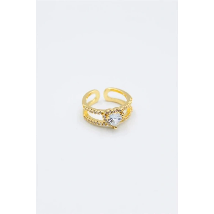 Kalp Yüzük - Altın