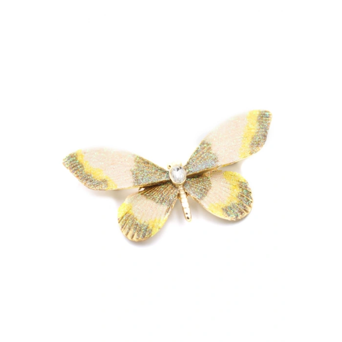 Kelebek Broş - Yeşil