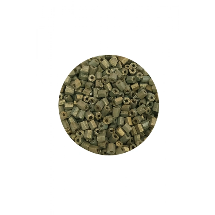 Kesme Cam Boncuk 2mm - 20 Gram - Mat Asker Yeşili -BNC317