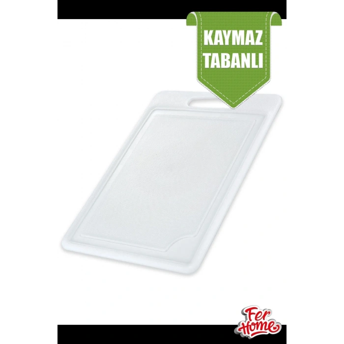 Kesme Tahtası Plastik Büyük Kesme Sunum Tahtası Kesim Panosu 225x325 Mm Royaleks-FR-108