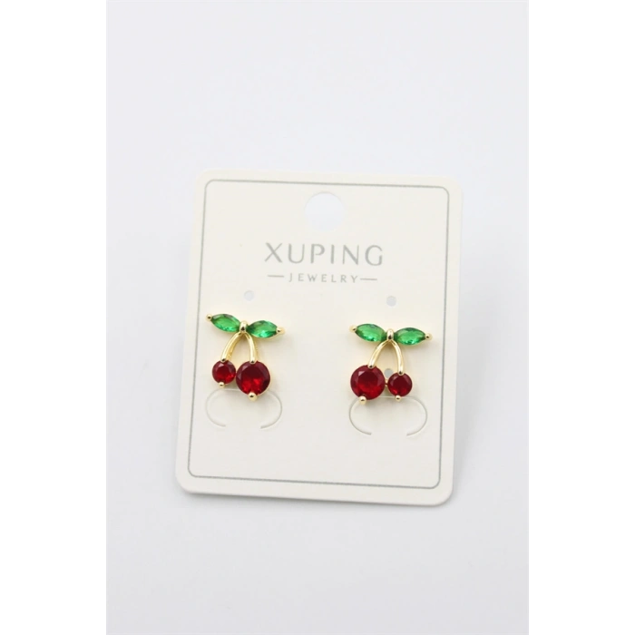 Kiraz Küpe - Altın