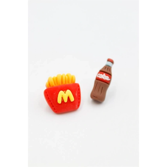 Kola Hamur Küpe - ÇOK RENKLİ