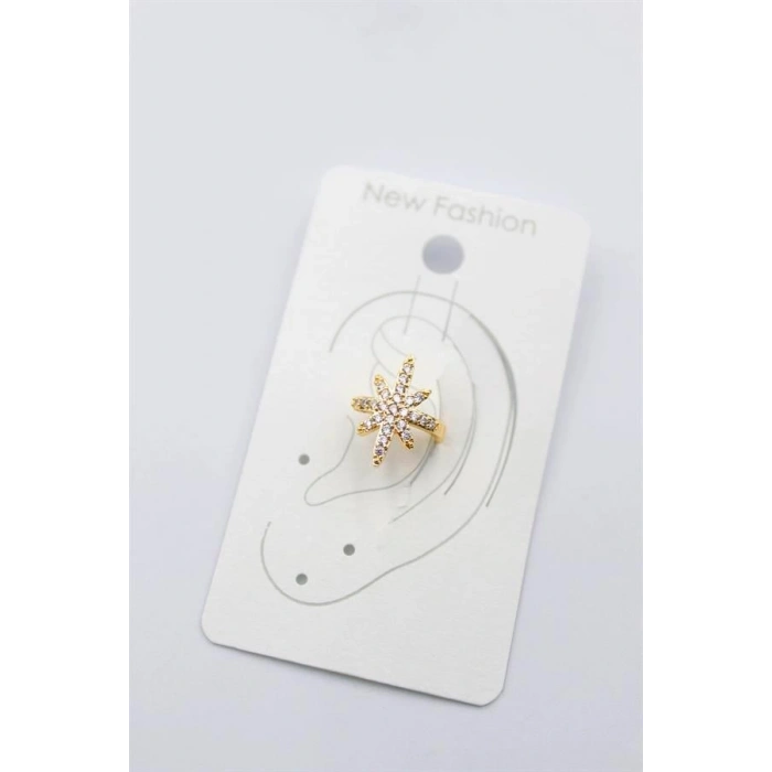 Kutup Yıldızı Kıkırdak Küpe - Altın