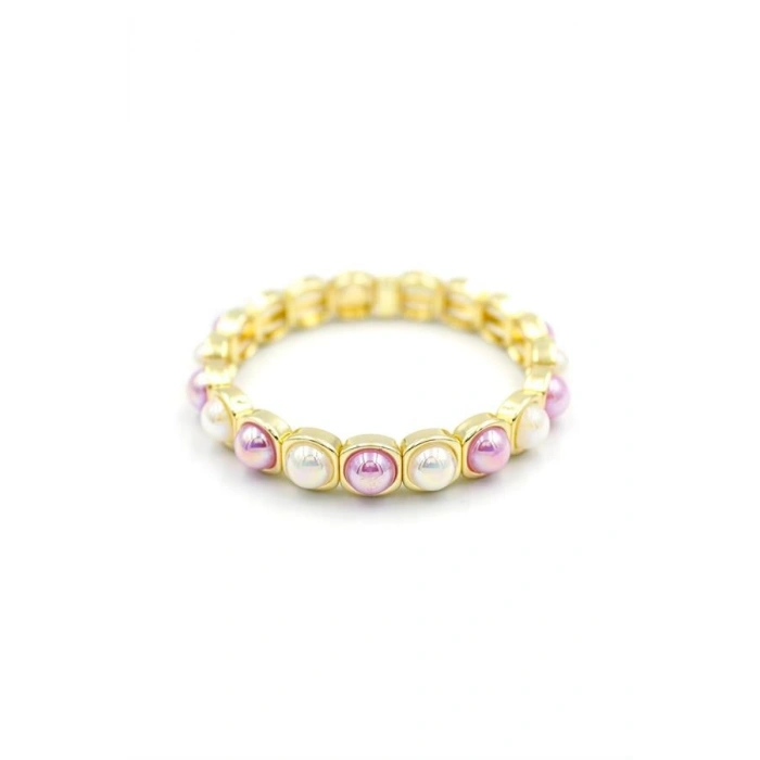 Lastikli Taşlı Bileklik - ÇOK RENKLİ