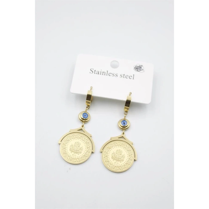 Lira Nazar Küpe - Altın